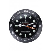 Rolex Explorer II Wall Clock Black 622477