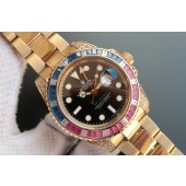 Rolex GMT-Master II BP 116758 Blue/Red Crystal Bezel WJ00285