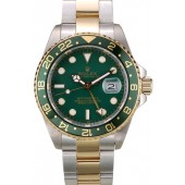 Rolex GMT Master II Green Ceramic Bezel Green Dial Tachymeter