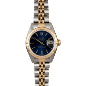 Rolex Ladies Datejust 79173 Blue Index Dial JW0482