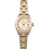 Rolex Lady Datejust 79163 Ivory Roman Dial JW2197