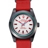 Rolex Milgauss Bamford Red Nylon Strap 622002