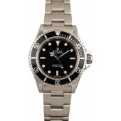 Rolex Submariner 14060M Black Steel Watch JW2424