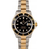 Rolex Submariner 16613 Two Tone Oyster Men's Watch JW2455