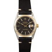 Rolex Vintage Datejust 1601 Black JW2539