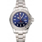 Rolex Yacht-Master Blue Dial Stainless Steel Case And Bracelet