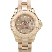 Rolex Yacht Master Gold Tachymeter Gold Dial 98233