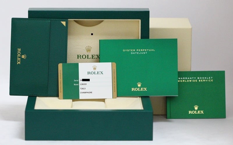 Luxury Factory Stickers Rolex Datejust 126333 Two-Tone Oyster JW0217