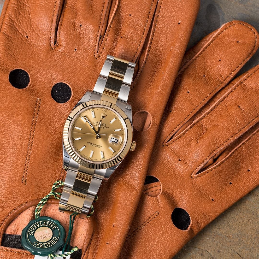 Luxury Factory Stickers Rolex Datejust 126333 Two-Tone Oyster JW0217
